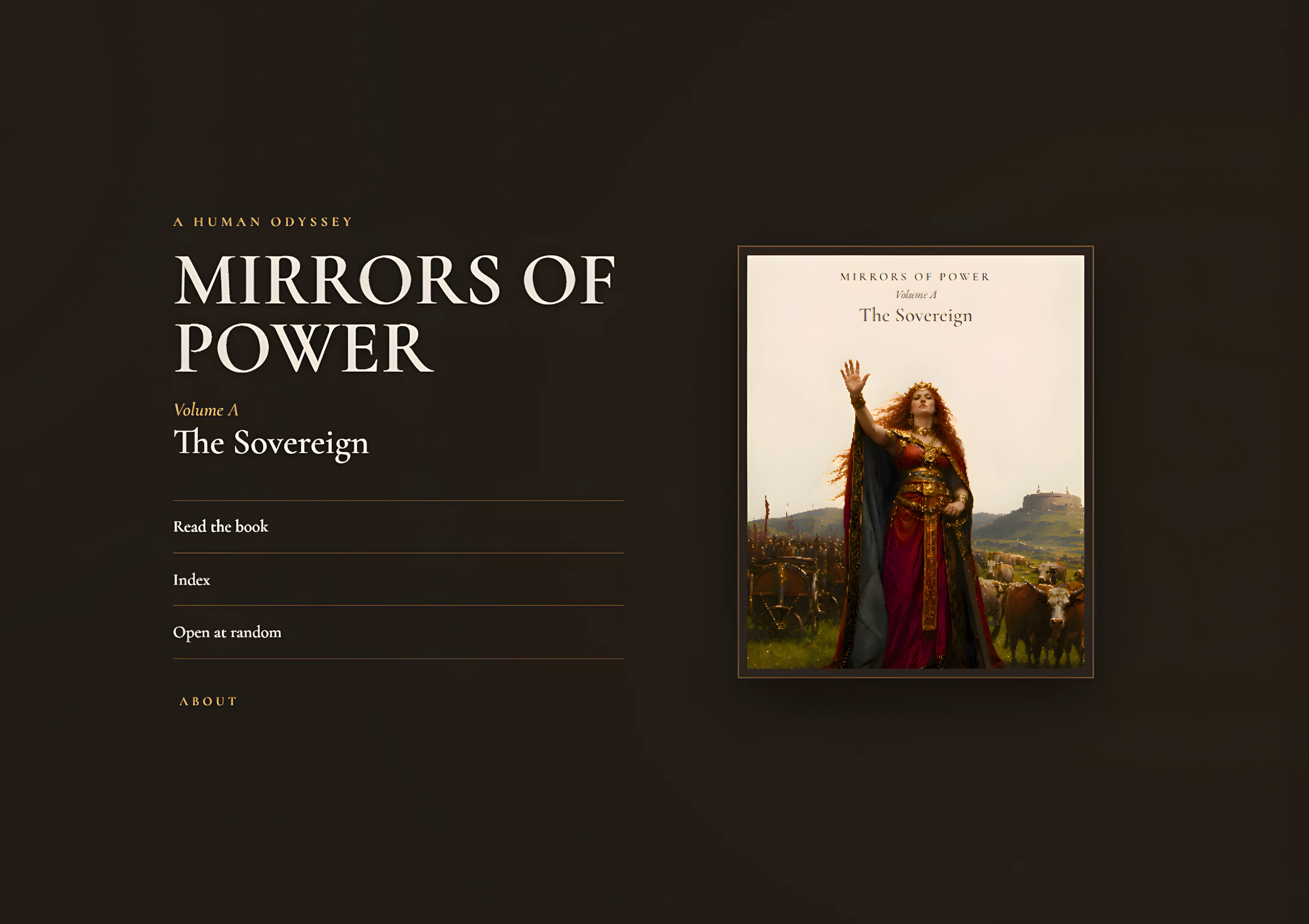 A preview of the HTML edition of Mirrors of Power