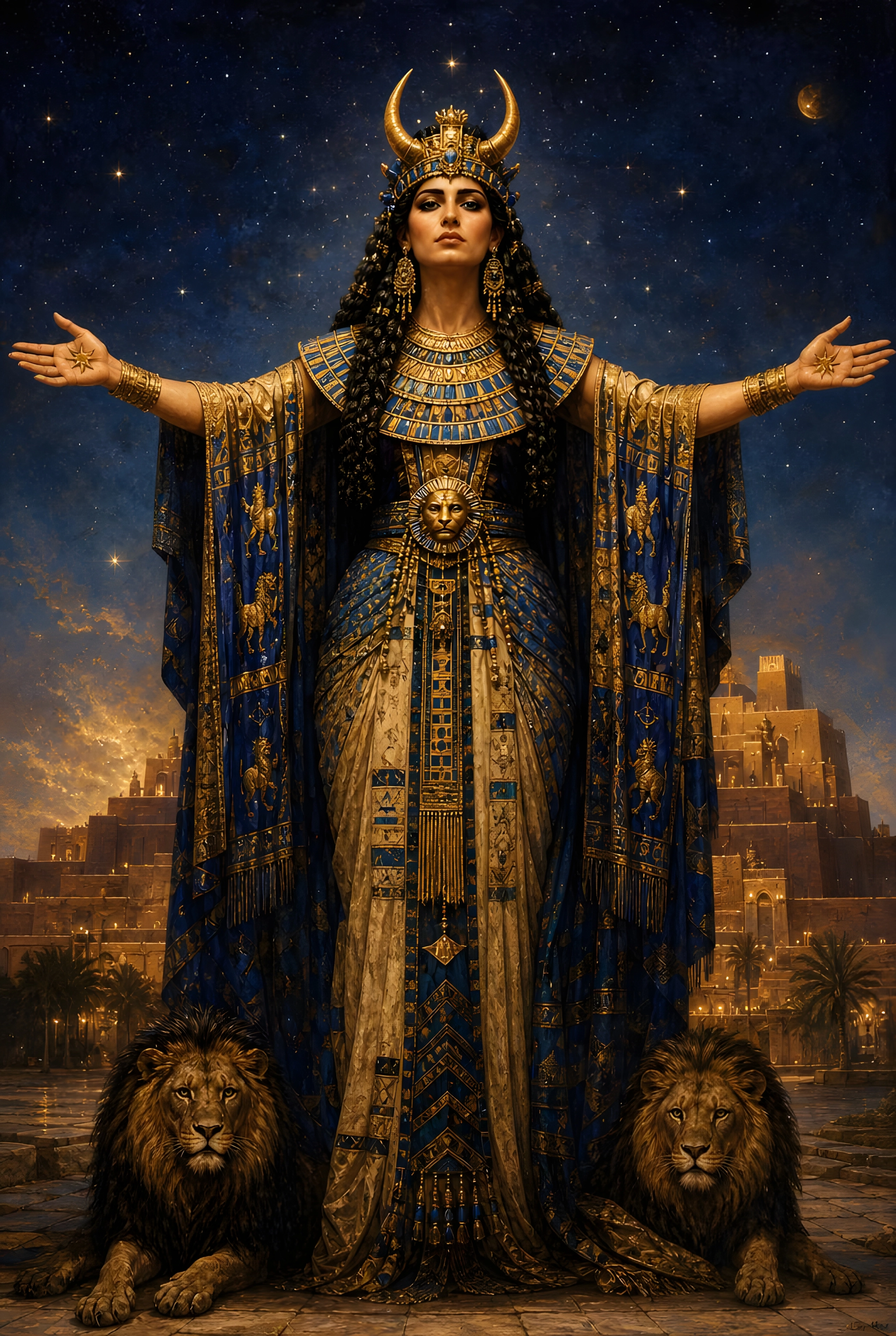 Inanna, a mythic figure explored inside Mirrors of Power