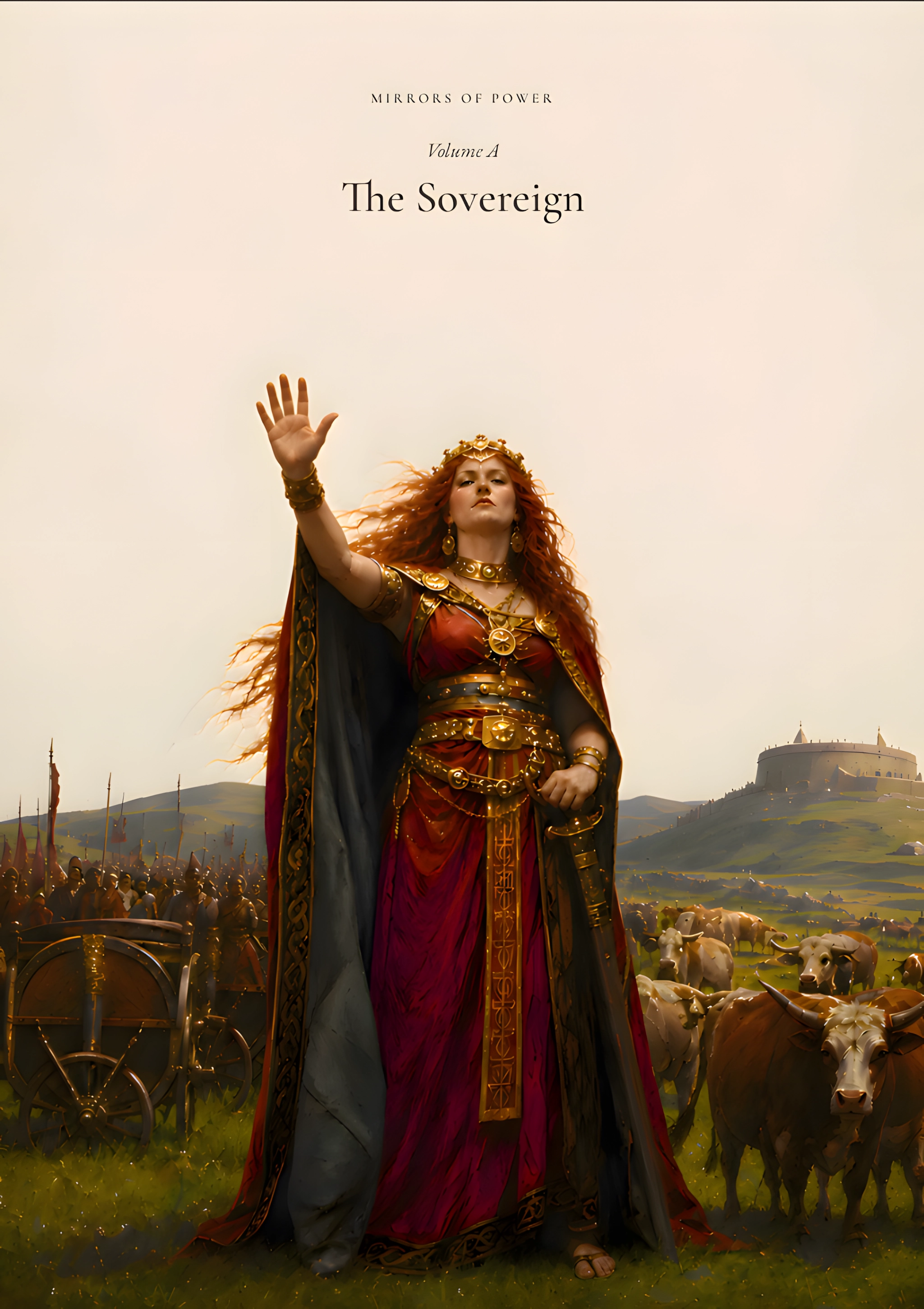 The cover of Mirrors of Power, Volume A, The Sovereign