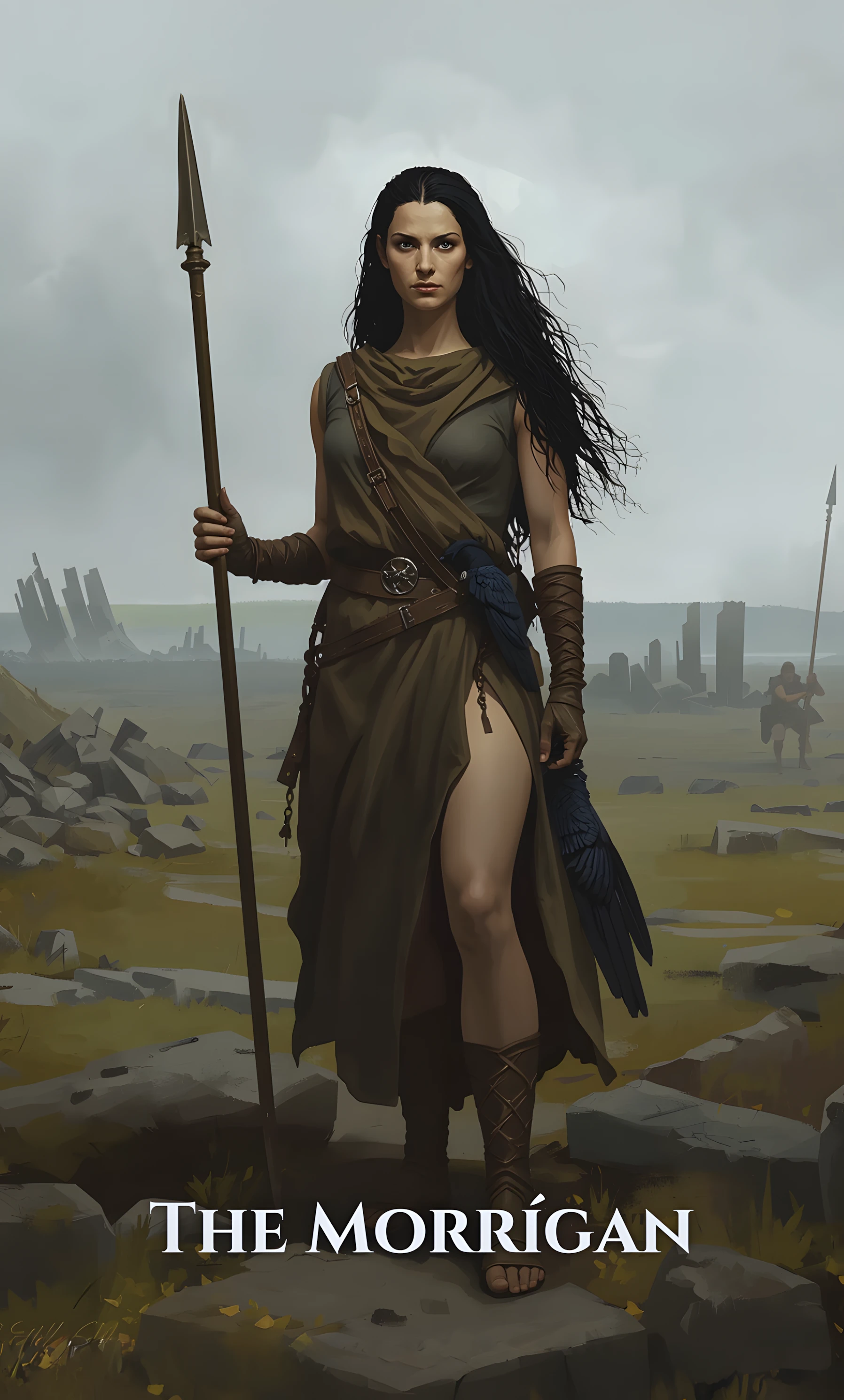 A representative figure from the Celtic pantheon